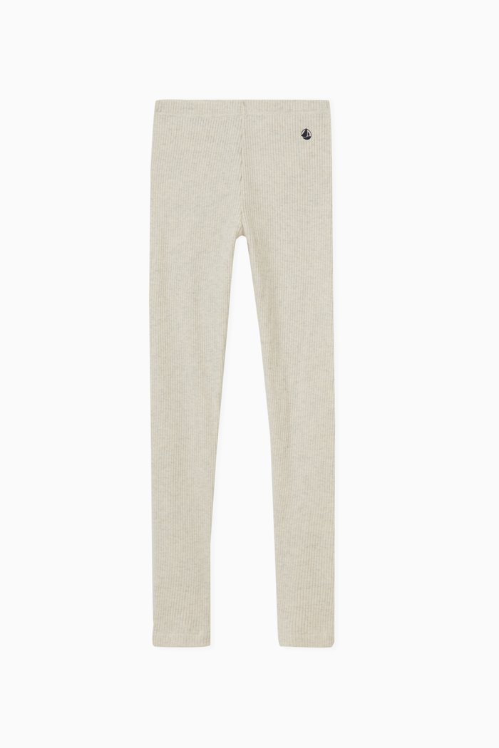 

Logo Leggings in Cotton, Neutral