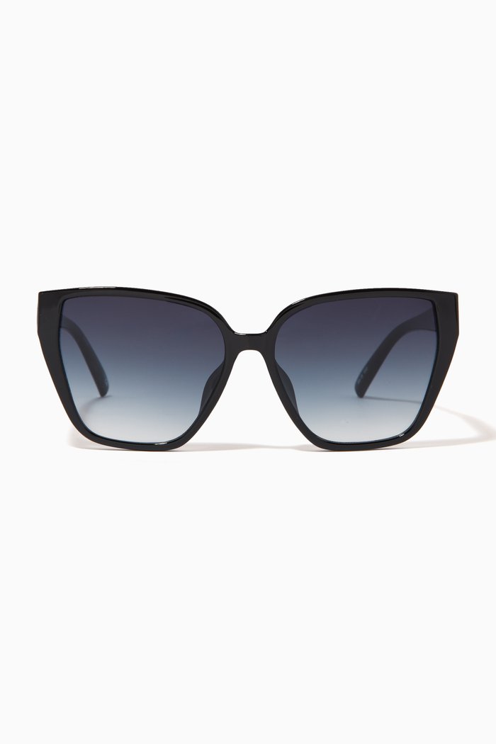 

Fash-hun Sunglasses in BPA-free Plastic, Black