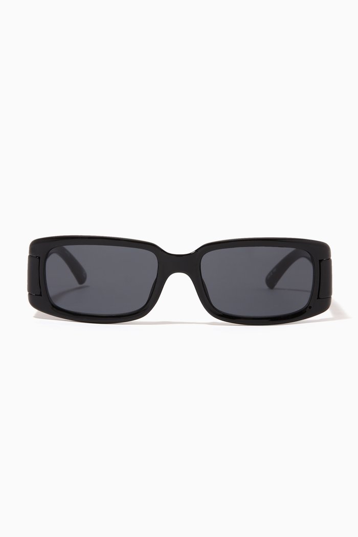 So Into You Sunglasses in BPA-free Plastic, Black