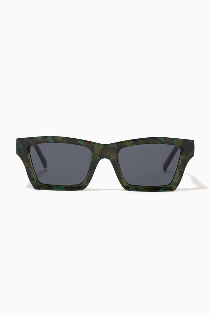 

Something Camo Sunglasses in BPA-free Plastic, Green