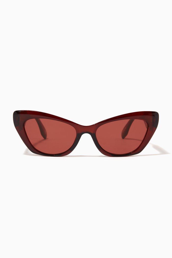 

Eye Trash Sunglasses in BPA-free Plastic, Brown