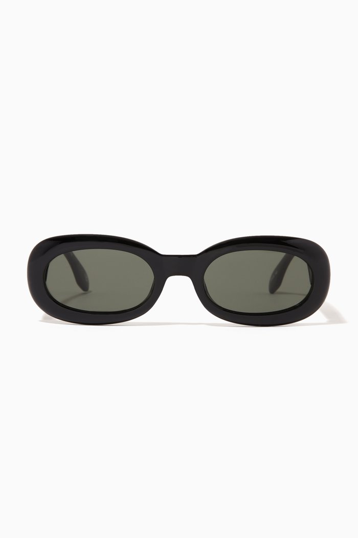 Outta Trash Sunglasses in BPA-free Plastic, Black
