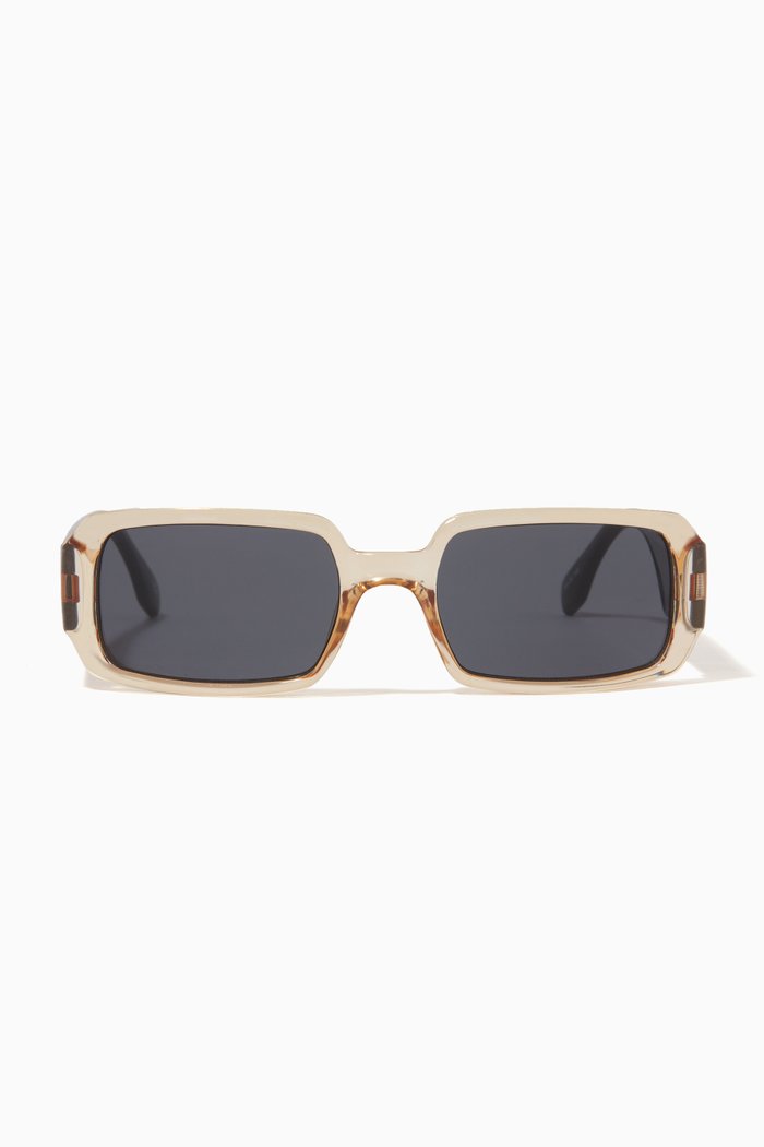 

Trash Talk Sunglasses in BPA-free Plastic, Black