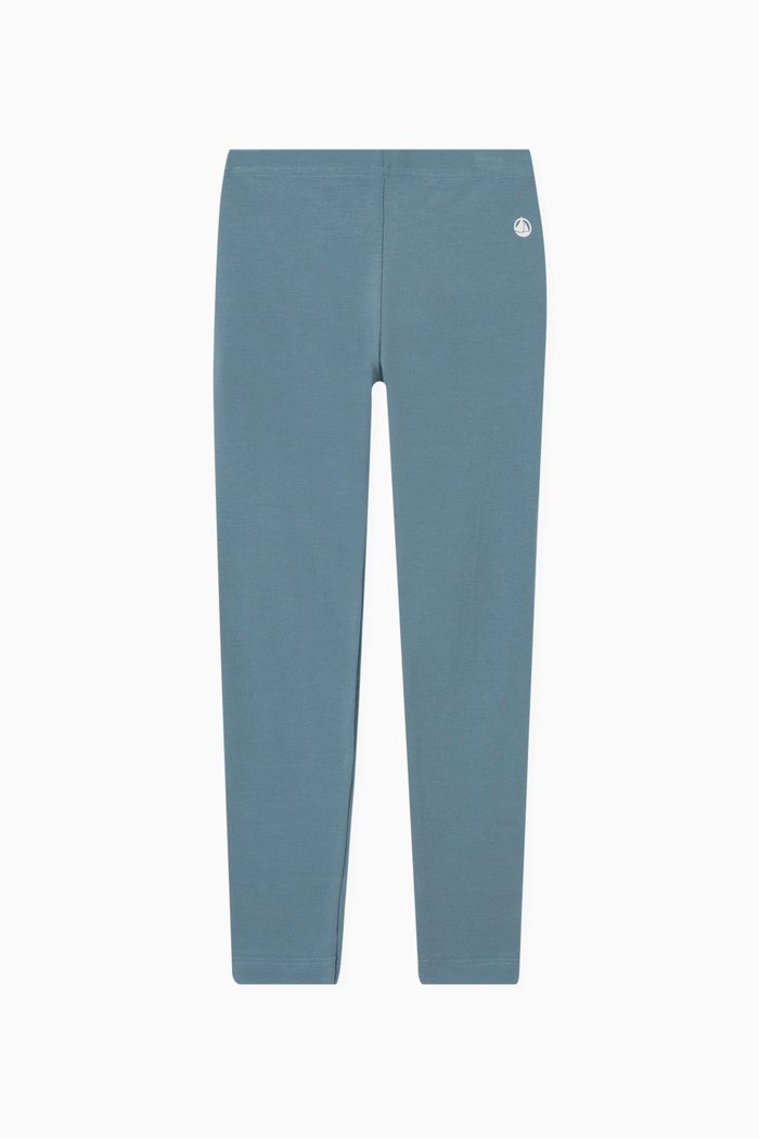 

Logo Leggings in Cotton, Blue