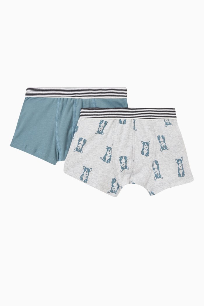

Boxer Shorts in Cotton, Set of Two, Multicolour