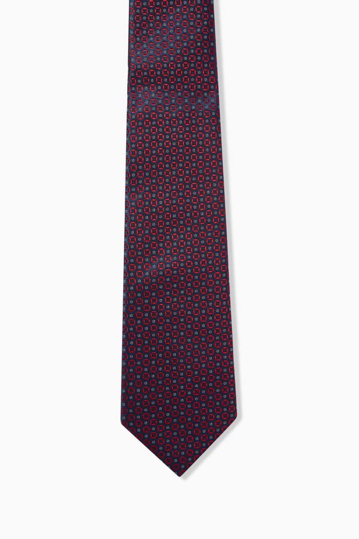 

Tie in Silk Twill, Red