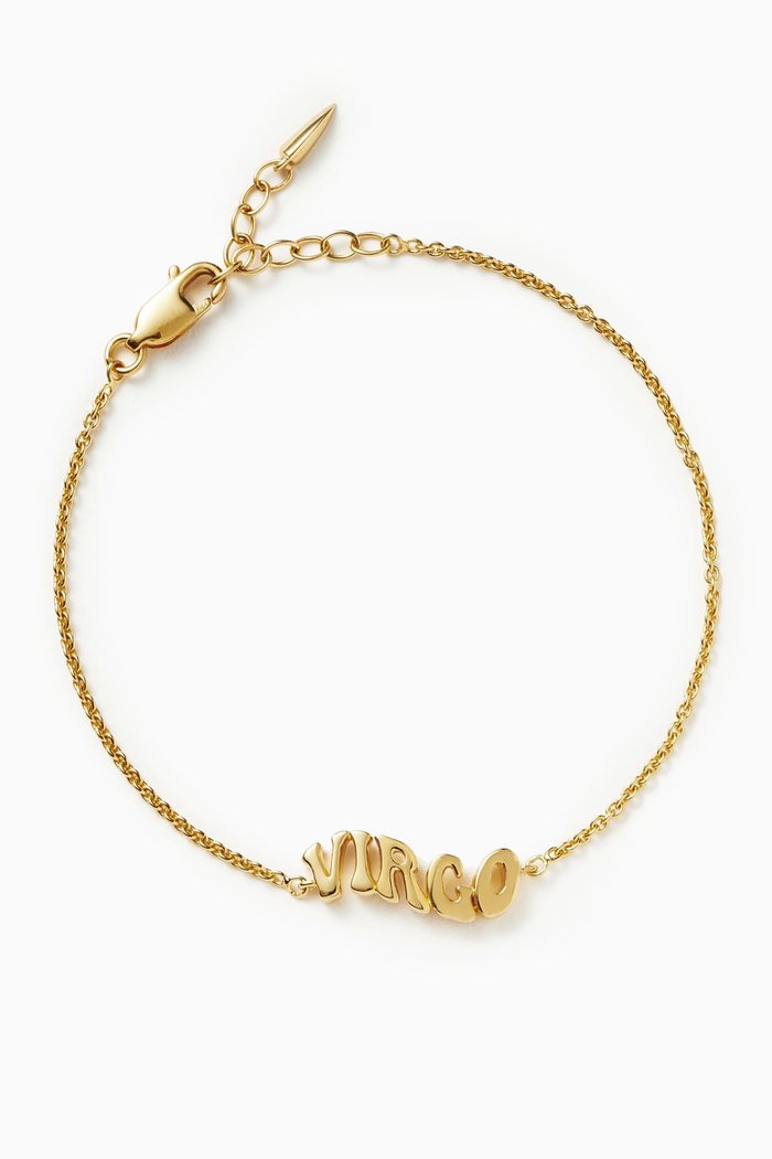 

Zodiac Virgo Bracelet in 18kt Gold-plated Vermeil