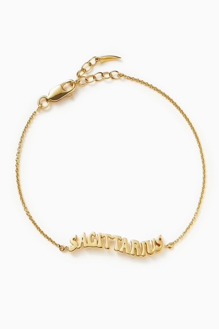 

Zodiac Sagittarius Bracelet in 18kt Gold-plated Vermeil