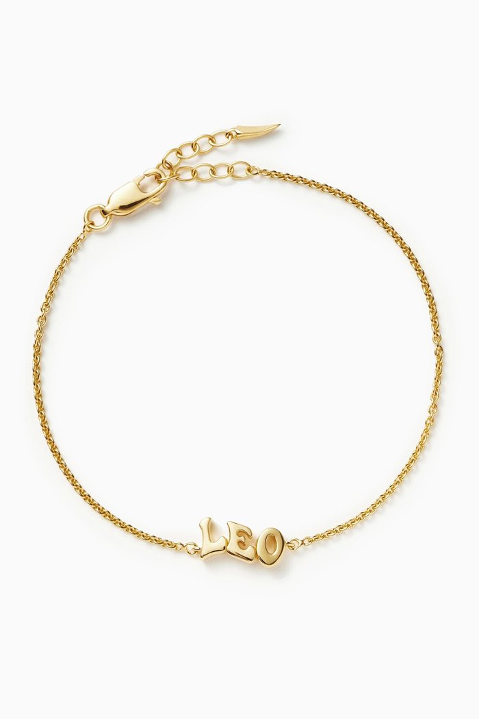 

Zodiac Leo Bracelet in 18kt Gold-plated Vermeil
