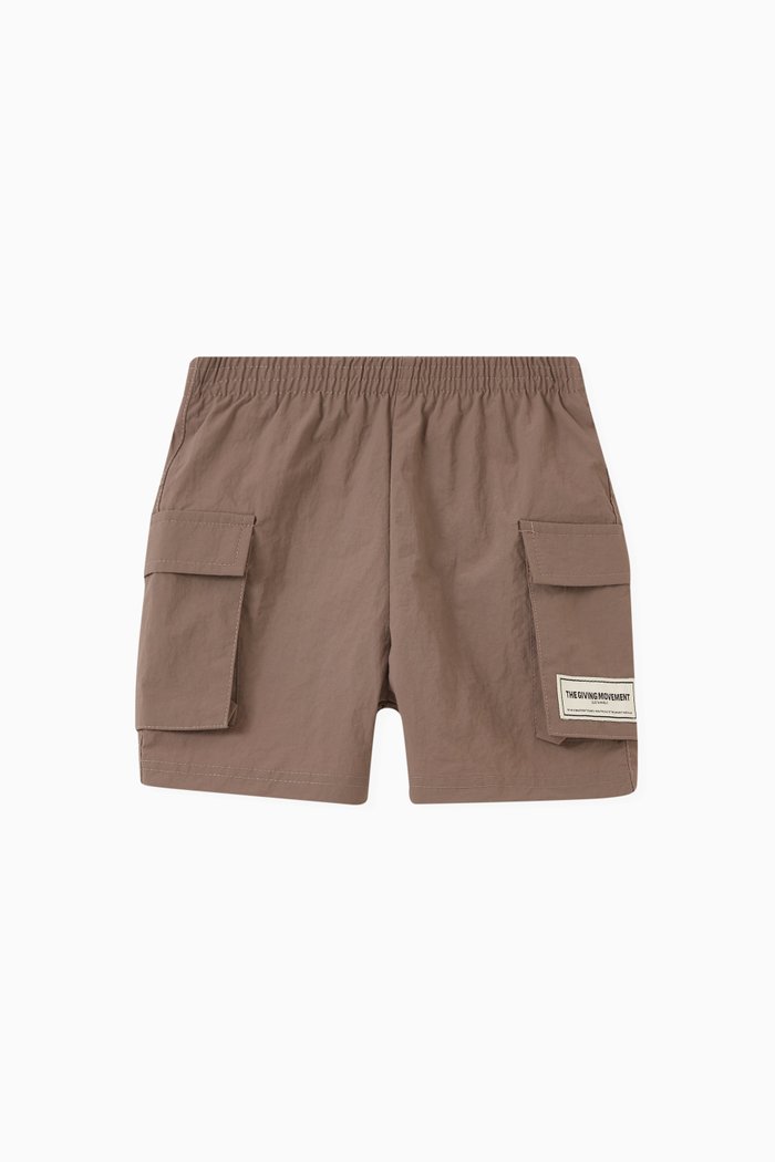 

Cargo Shorts in Nylon, Neutral