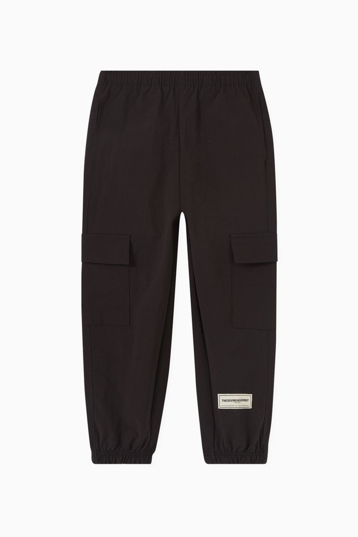 

Cargo Pants in Nylon, Black