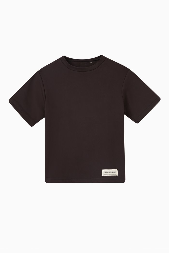 

NY Regular COTTONSEY100© T-shirt in Organic Cotton-blend, Black