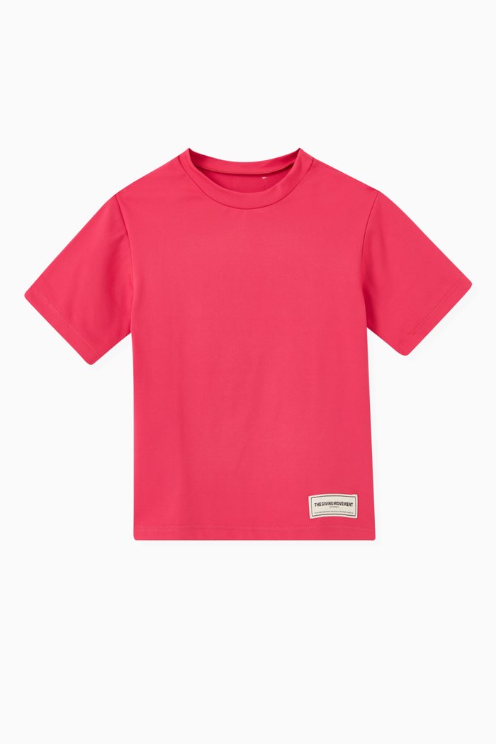 

NY Regular COTTONSEY100© T-shirt in Organic Cotton-blend, Pink