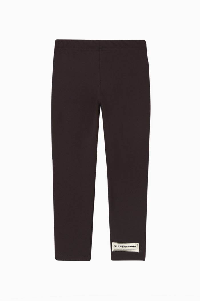 

SOFTSKIN100© Logo Leggings in Recycled Blend, Black