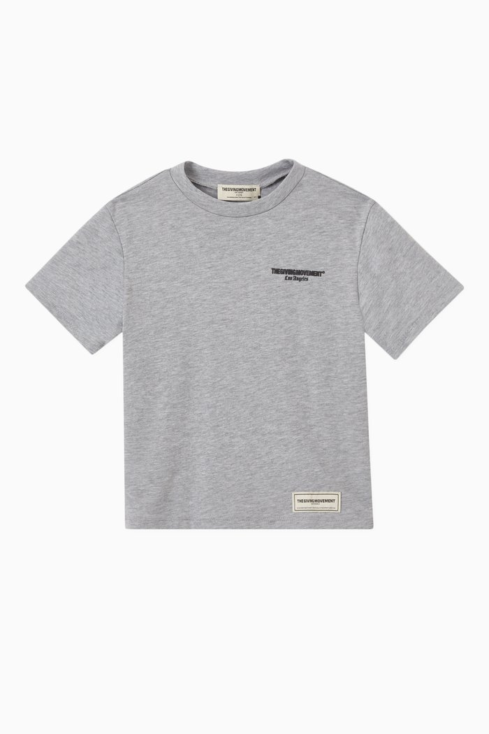 

La Regular COTTONSEY100© T-shirt in Organic Cotton Blend, Grey