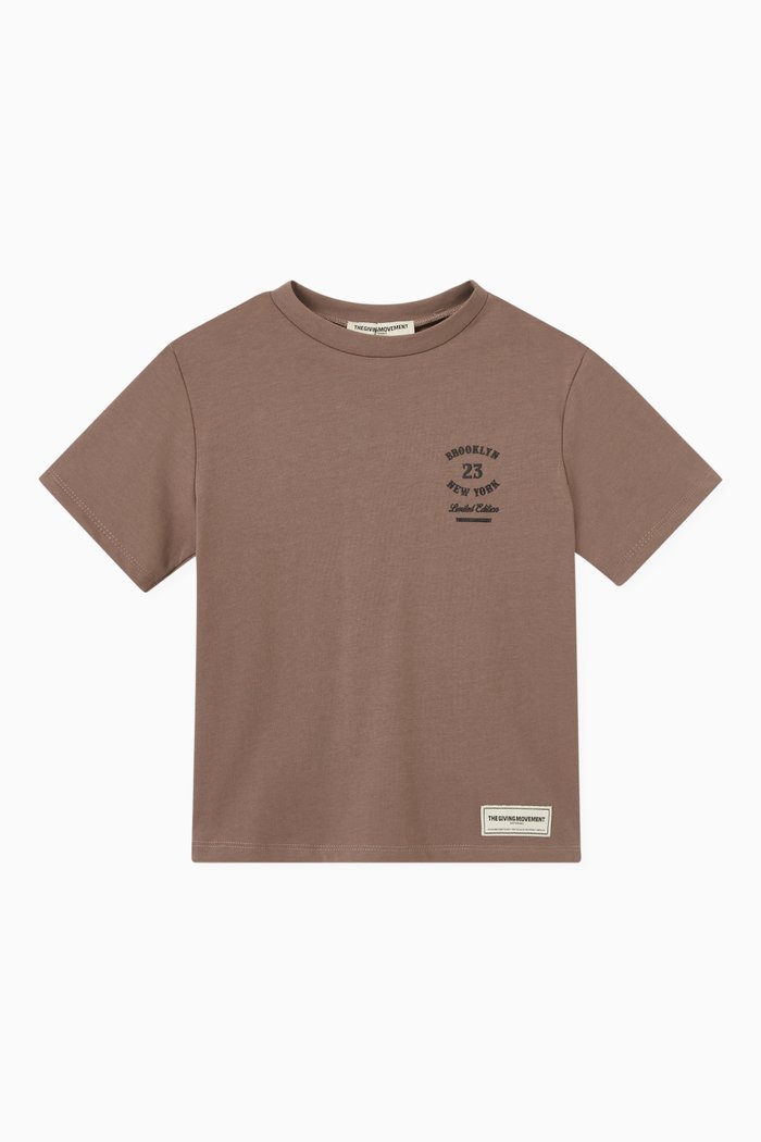 

NY Regular COTTONSEY100 T-shirt in Organic Cotton Blend, Neutral