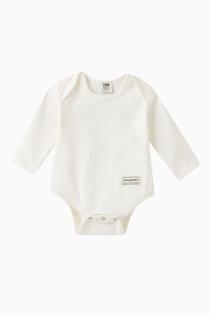 

Logo Bodysuit in COTTONSEY100©, Neutral