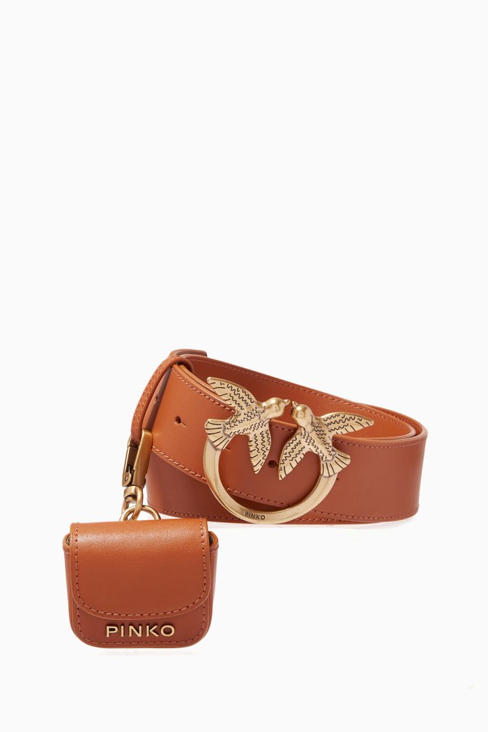 

Minimus H4 Belt in Smooth Leather, Brown