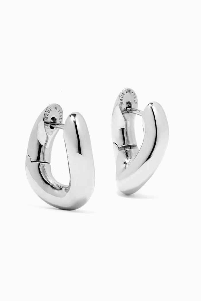

Loop XXS Earrings in Brass, Silver