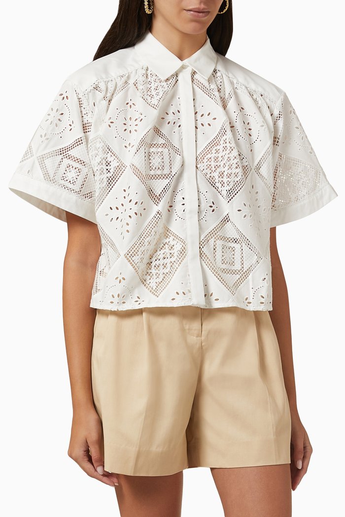 

Lori Shirt in Cotton, White