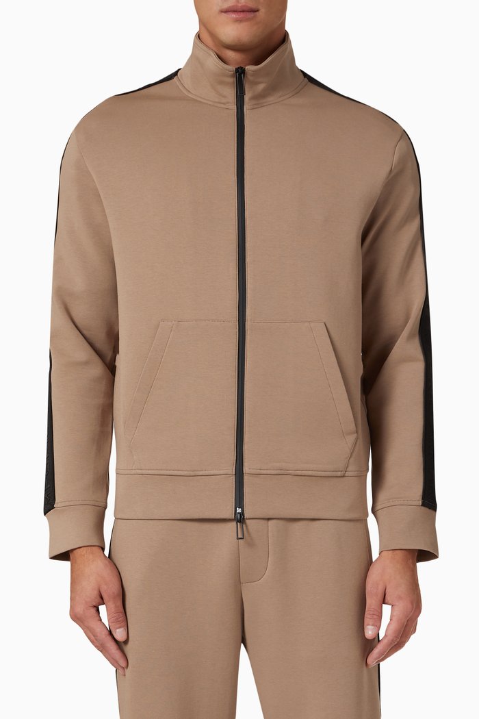 

Logo-print Sweatshirt in Cotton-blend, Neutral