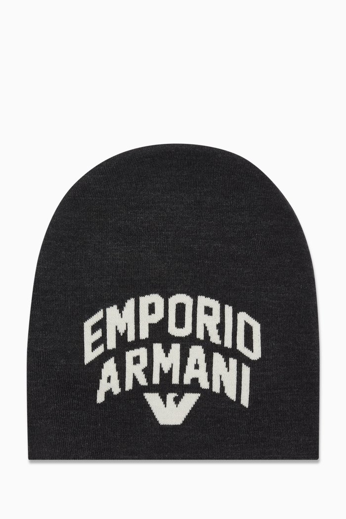 

Macro EA Beanie in Knit, Grey