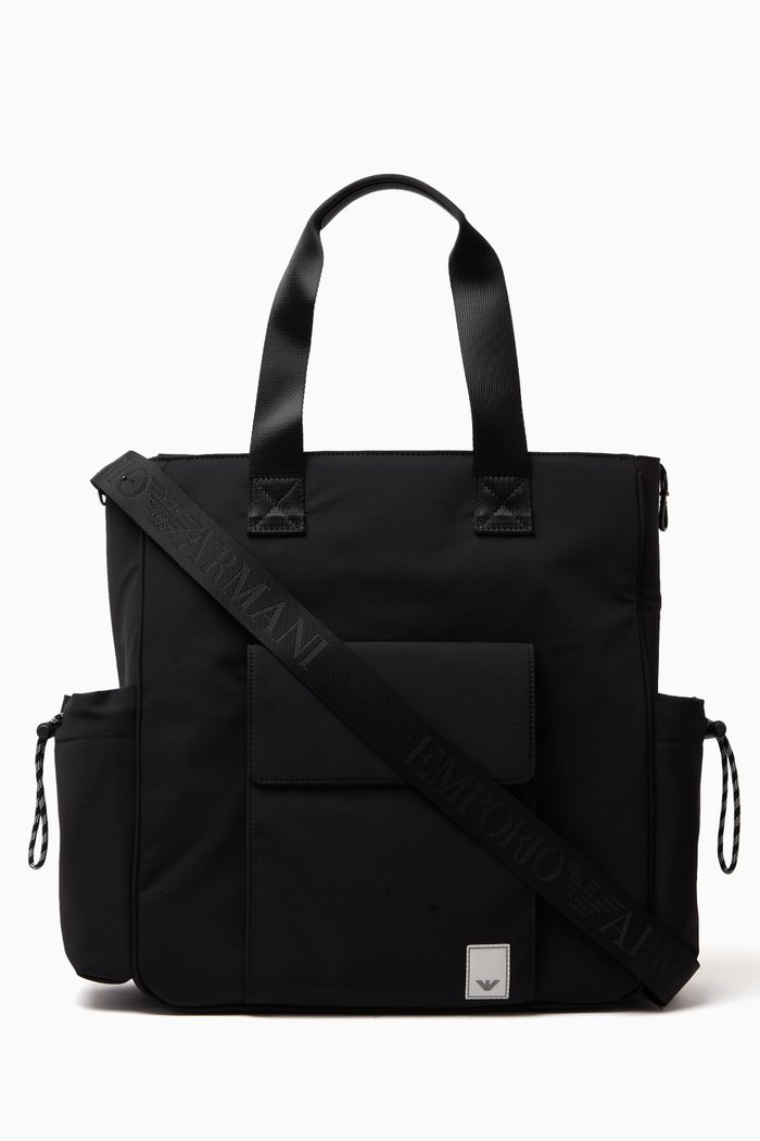 

Travel Essentials Tote in Nylon, Black