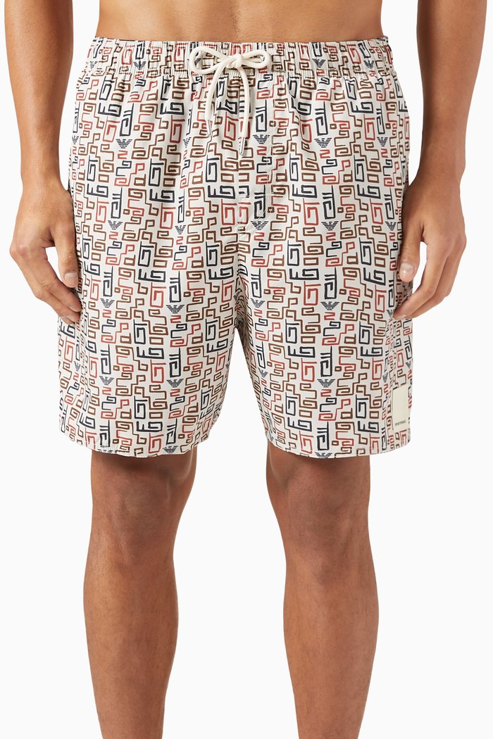 

Swim Shorts in Nylon, Neutral