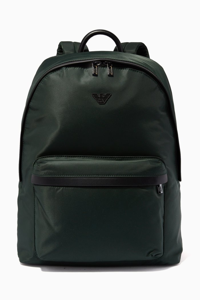 

EA Eagle Backpack in Recycled Nylon, Green