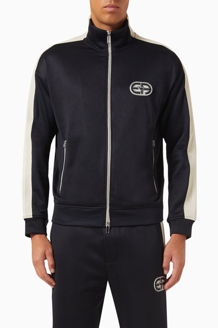 

Logo Sweatshirt in Jersey, Blue