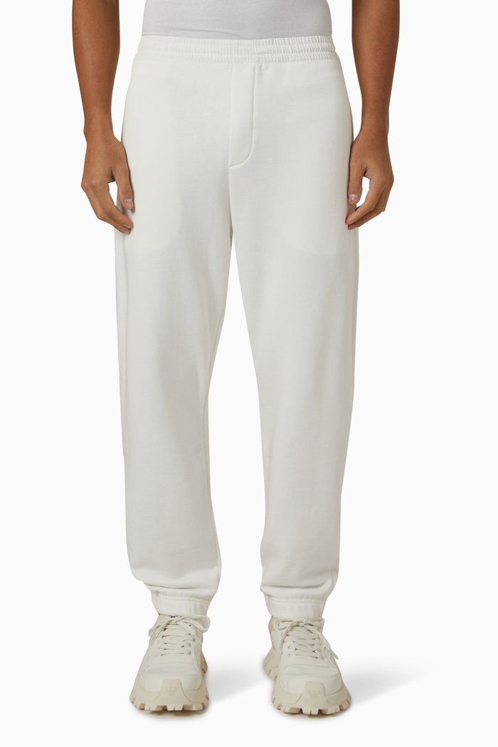 

Joggers in Cotton Jersey, White