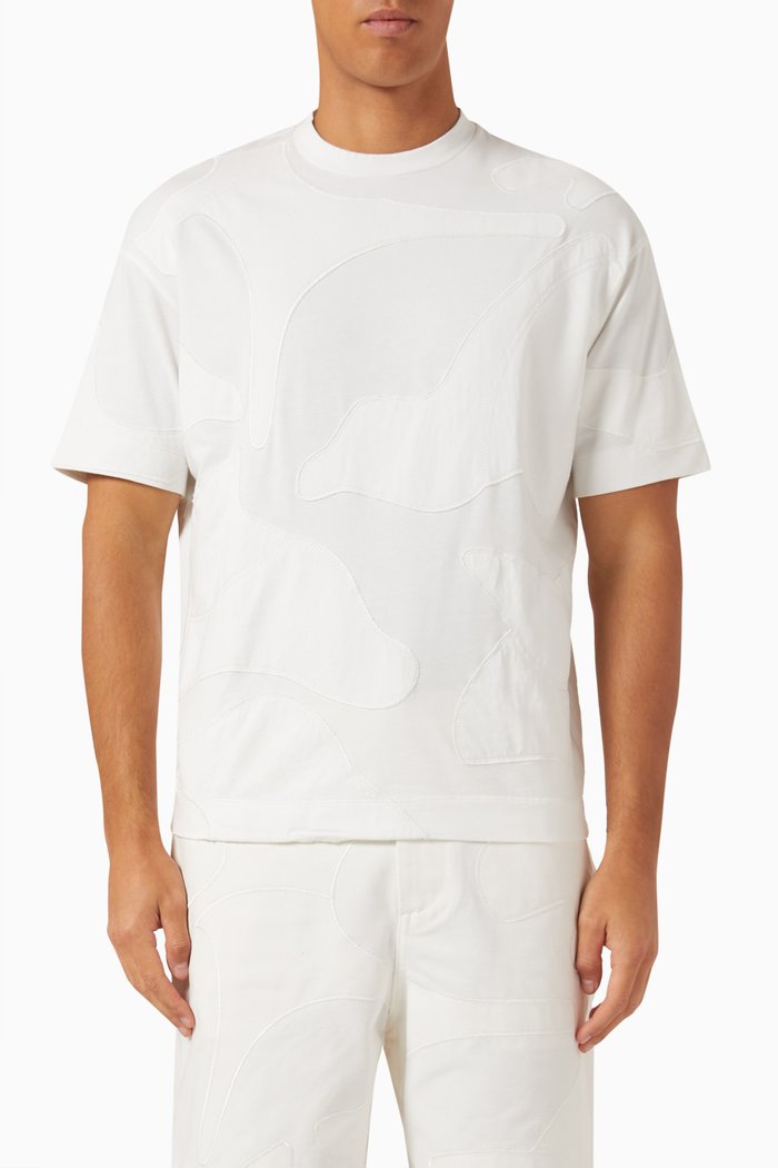 

Camouflage T-shirt in Cotton Jersey, Neutral