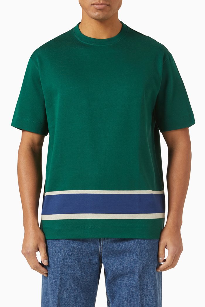 

Explorer Capsule Logo T-shirt in Cotton, Green