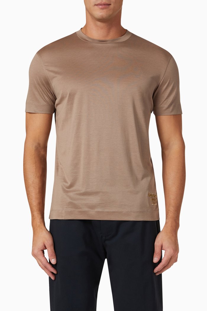 

T-shirt in Lyocell, Neutral