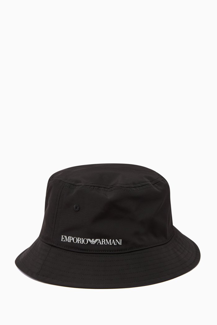 

EA Logo Bucket Hat, Black