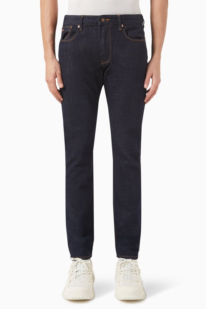 Slim-Fit Jeans in Denim, Blue