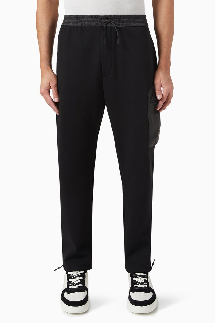 

Travel Essentials Joggers in Fleece, Black
