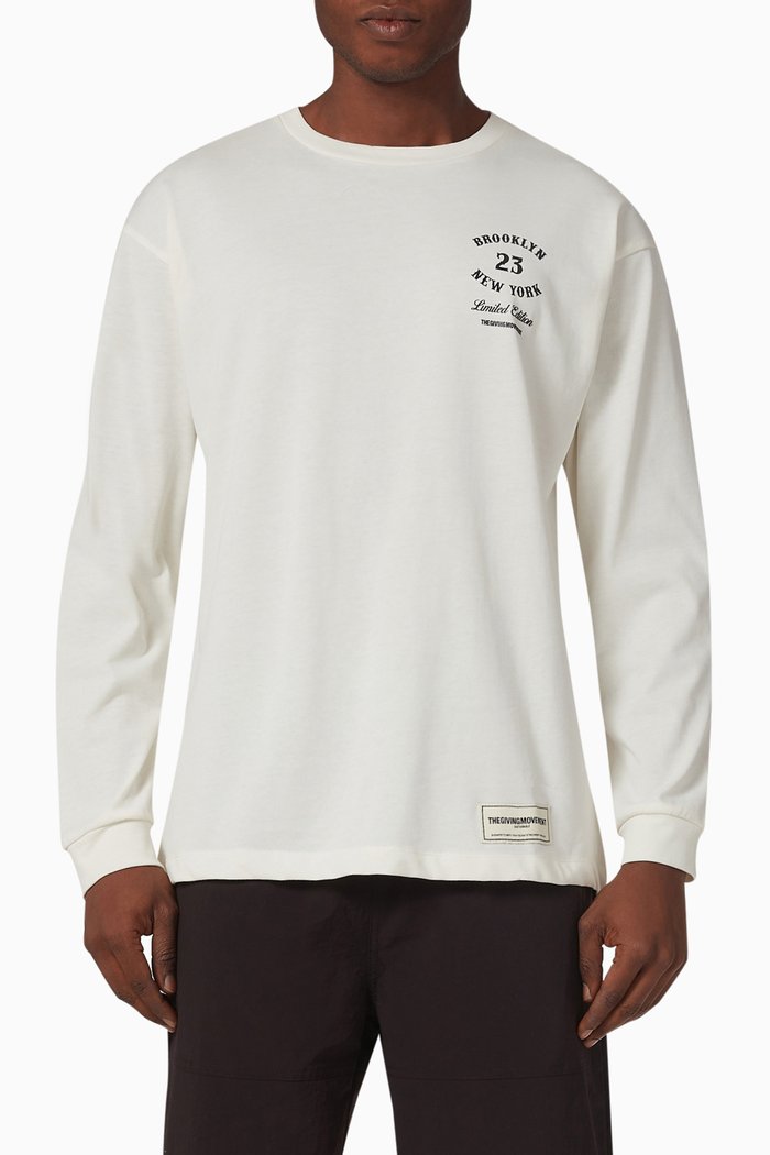

Modest NY Sweatshirt in COTTONSEY100©, Neutral