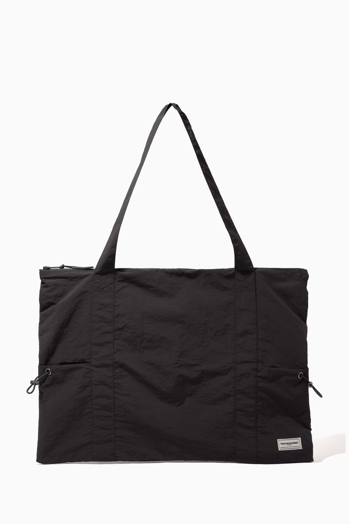 

Re-Shell100© Gym Bag in Recycled Nylon, Black