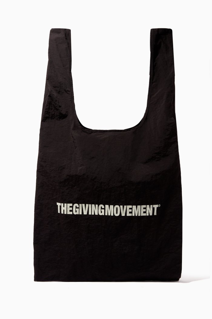 

Re-Shell100© Shopper Bag in Recycled Nylon, Black