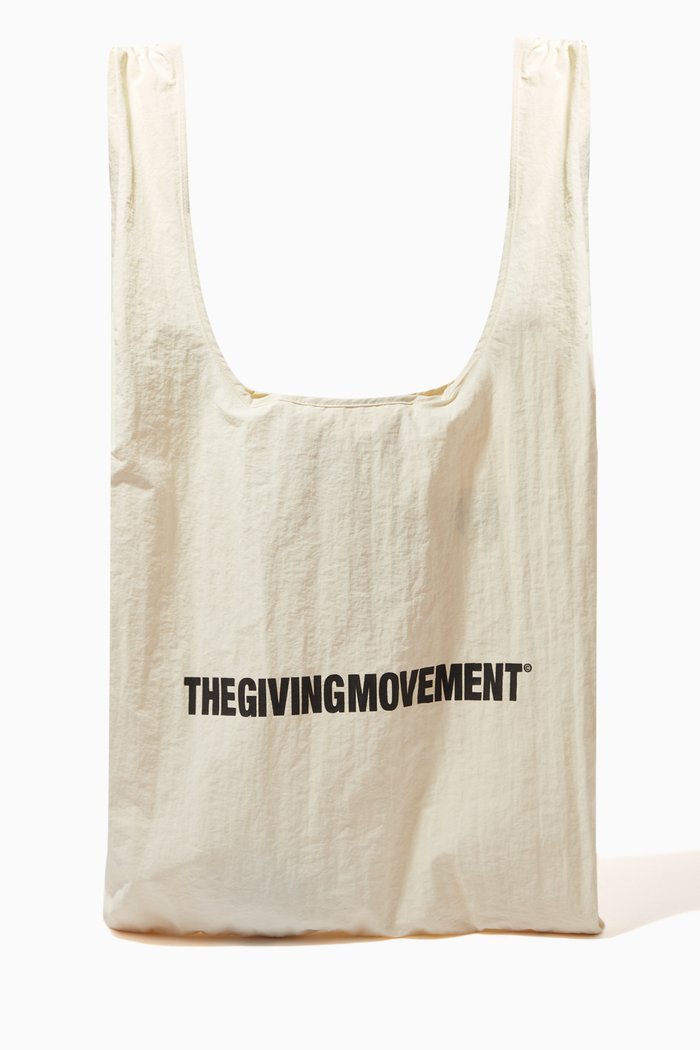 

Shopper Bag in RE-SHELL100©, Neutral