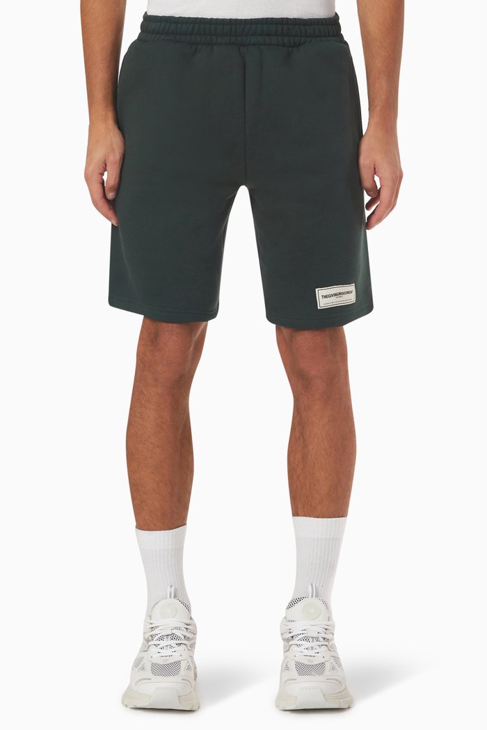 

Lounge Shorts in Organic Fleece, Green