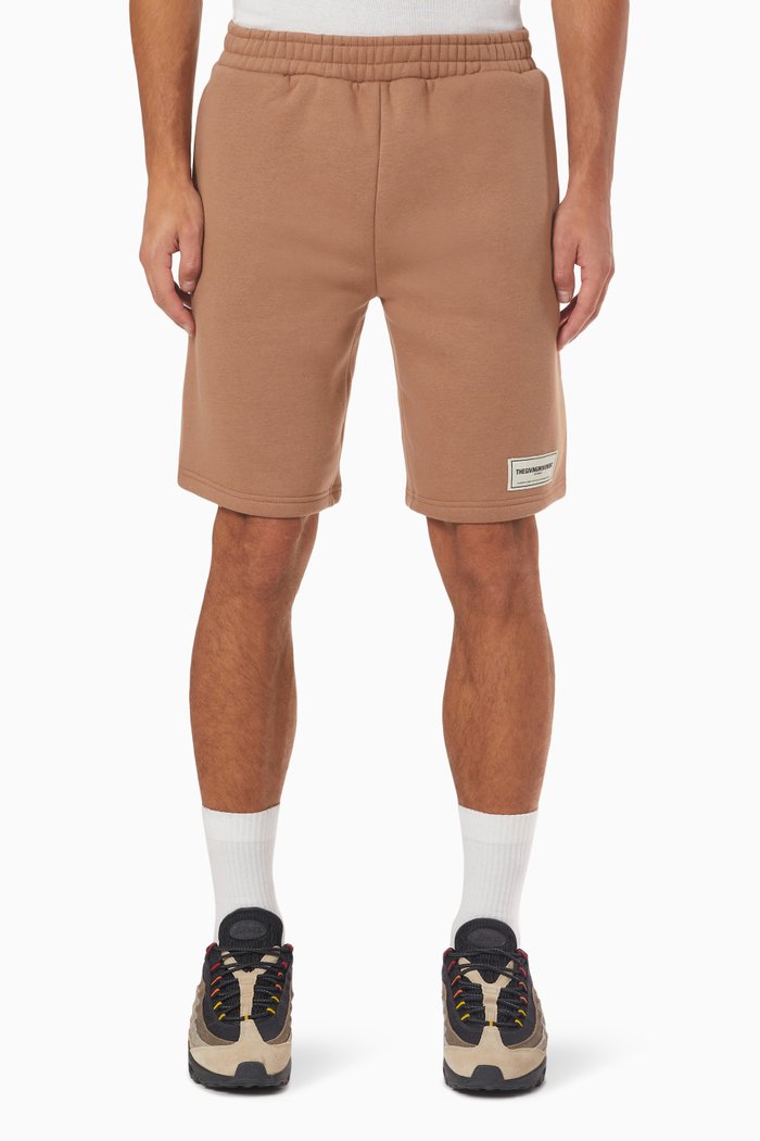 

Lounge Shorts in Organic Fleece, Neutral