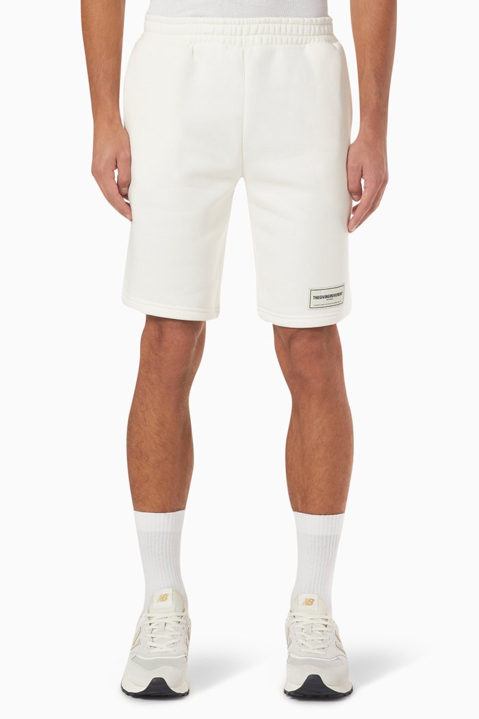 

Lounge Shorts in Organic Fleece, Neutral
