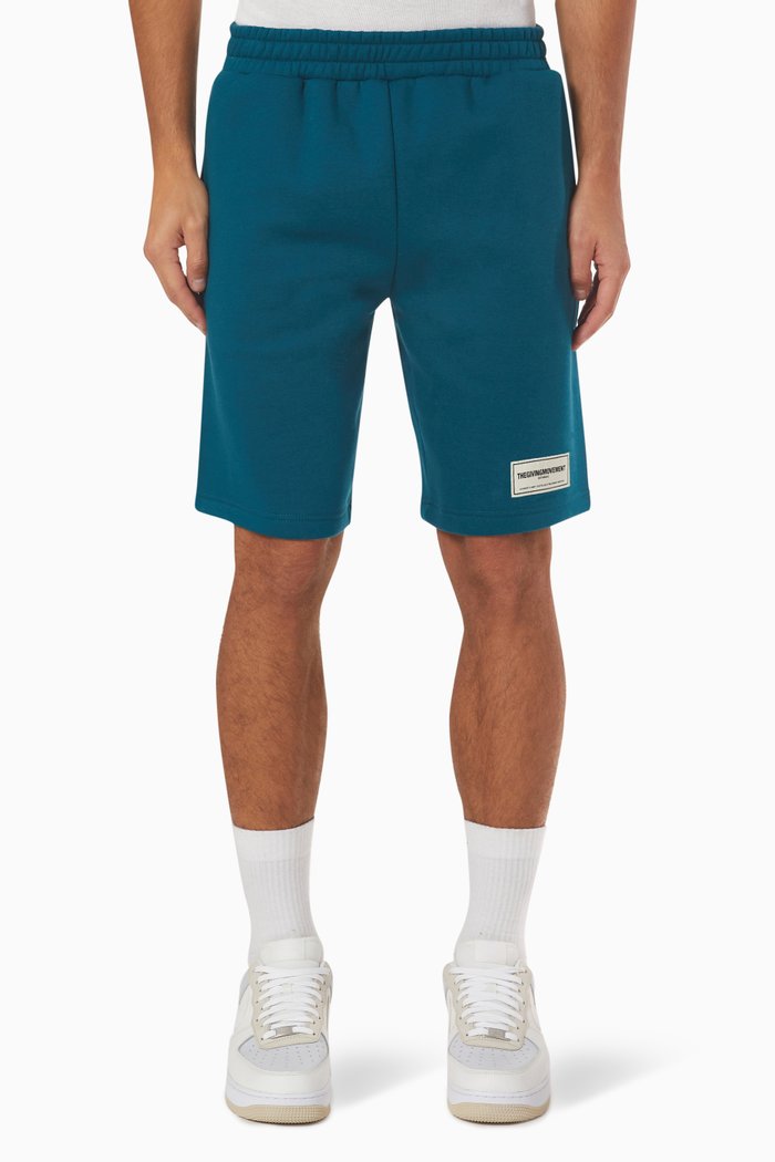 

Lounge Shorts in Organic Fleece, Green
