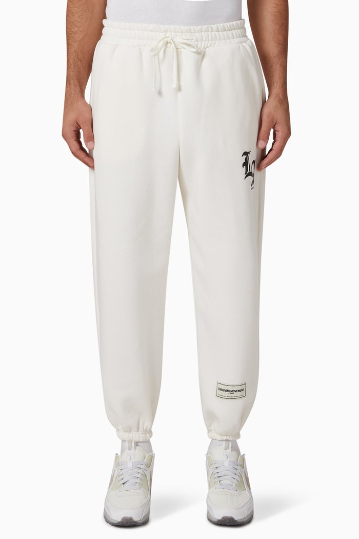 

LA Sweatpants in Organic Fleece, Neutral