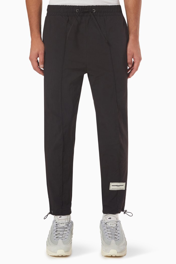 

Skinny Pants in Recycled Nylon, Black