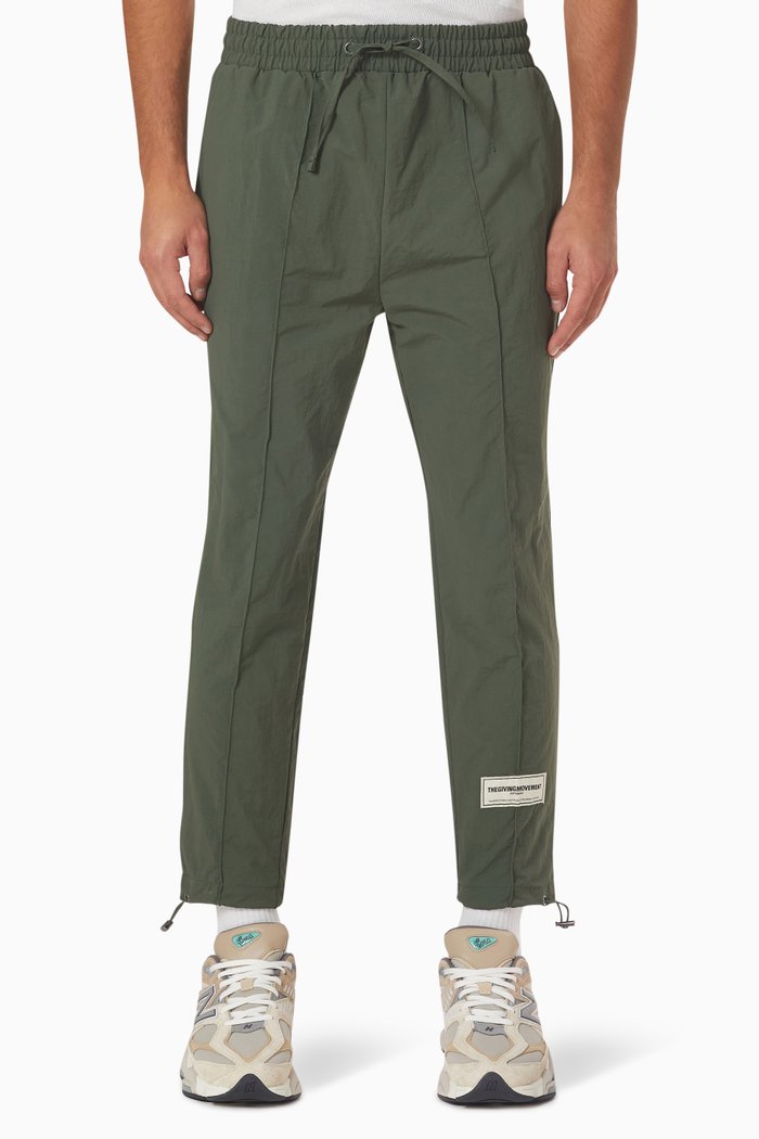 

Skinny Pants in Recycled Nylon, Brown