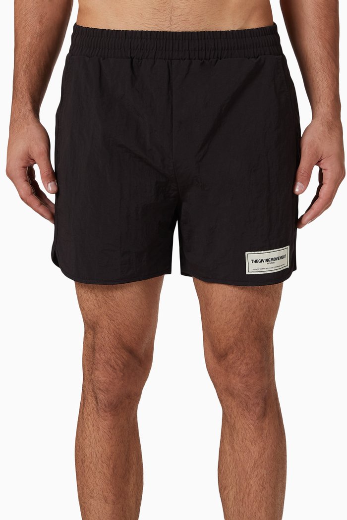 

Swim Shorts in RE-SHELL100©, Black