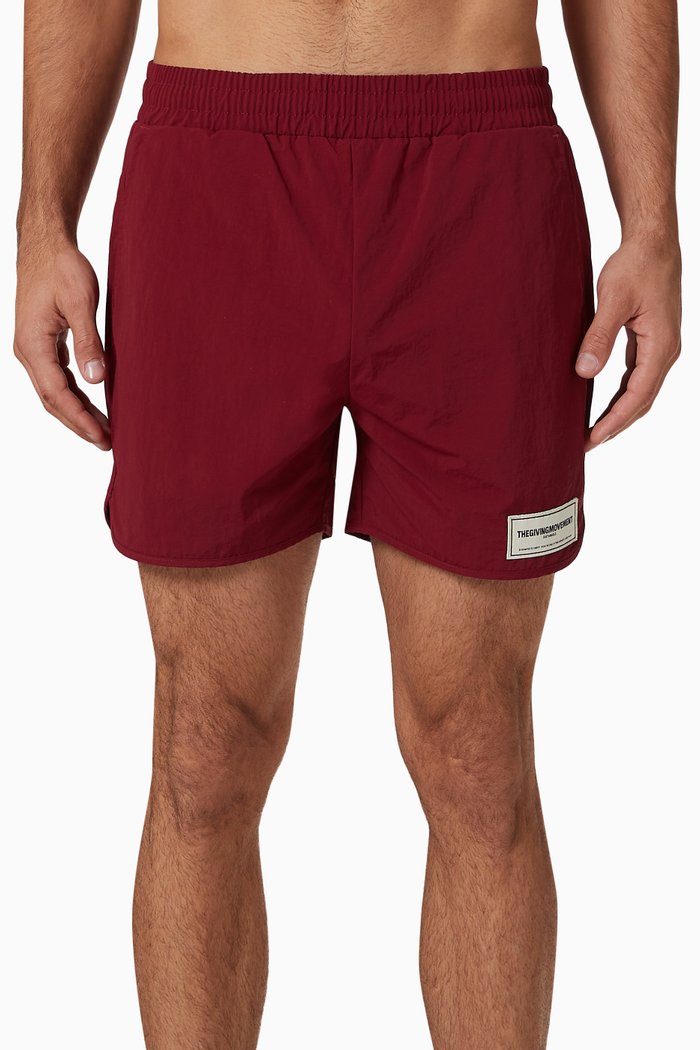 

Swim Shorts in RE-SHELL100©, Red